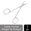 Majestique Cuticle Trimmer Straight Tip Scissors 1 Piece