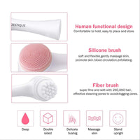 Majestique Dual Side Deep Pore Facial Cleansing Brush 1 Piece