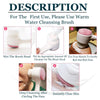 Majestique Dual Side Deep Pore Facial Cleansing Brush 1 Piece
