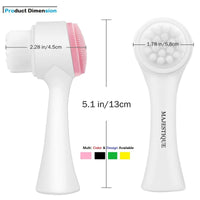 Majestique Dual Side Deep Pore Facial Cleansing Brush 1 Piece