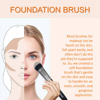 Majestique Professional Makeup Foundation Brush 1 Piece