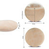 Majestique Cotton Powder Puffs Round Assorted 1 Piece