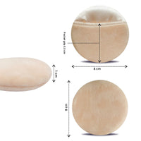Majestique Cotton Powder Puffs Round Assorted 1 Piece