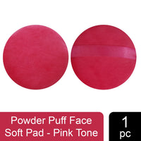 Majestique Powder Puff Face Soft Pad Pink Tone 1 Piece