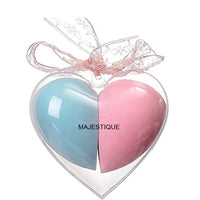 Majestique Heart Shape Blender Beauty Makeup Sponge Set 2 Pieces