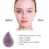 Majestique Heart Shape Blender Beauty Makeup Sponge Set 2 Pieces