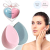 Majestique Heart Shape Blender Beauty Makeup Sponge Set 2 Pieces