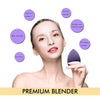 Majestique Beauty Blender Sponge With Holder Case Assorted 1 Piece