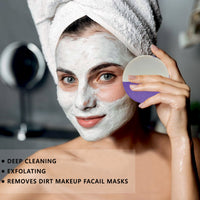Majestique Round Makeup Facial Soft Sponge 1 Piece