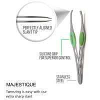 Majestique Eyebrow Plucker Tweezers 1 Piece