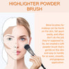 Majestique Highlighter Powder Brush Soft Dense Synthetic Bristles 1 Piece
