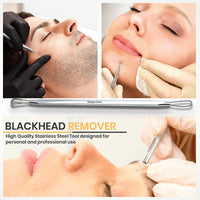 Majestique Blackhead Removal Pimple Popper Tool 2 In 1 1 Piece