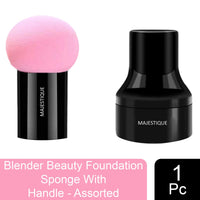 Majestique Mushroom Head Sponge With Handle Case 1 Piece