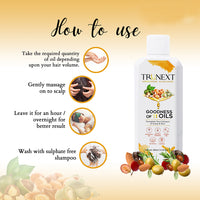 Trunext Dandruff Control Oil For Softer Hair With Goodness Of 11 Oils 200 ml