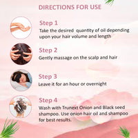 Trunext Onion & Black Seed Hair Oil 200 ml