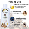 Trunext Cold Pressed Pure Castor Hair Oil 200 ml