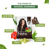 Nisha Henna Based Hair Colour Original Black 25 g x 10 Packs
