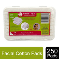 Majestique Facial Cotton Pads 250 Pads 250 Pads