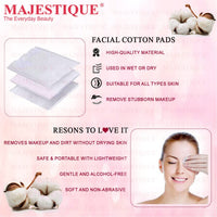 Majestique Facial Cotton Pads 250 Pads 250 Pads