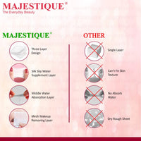 Majestique Facial Cotton Pads 250 Pads 250 Pads