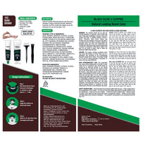 Nisha Beard Colour Dark Brown 120 g â€“ Ammonia-Free (1 Pack)