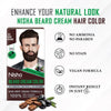 Nisha Beard Colour Dark Brown 120 g â€“ Ammonia-Free (1 Pack)