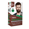 Nisha Beard Colour Natural Brown 120 g – Ammonia-Free (1 Pack)