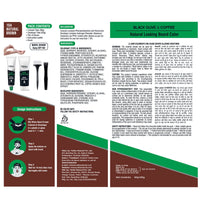 Nisha Beard Colour Natural Brown 120 g â€“ Ammonia-Free (1 Pack)