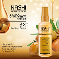 Nashi Argan Oil Hair Serum for Women & Men – Strengthens Hair, Reduces Breakage, Adds Shine & Controls Frizz (100ml)