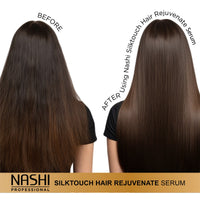 Nashi Argan Oil Hair Serum for Women & Men – Strengthens Hair, Reduces Breakage, Adds Shine & Controls Frizz (100ml)