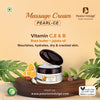 Passion Indulge Pearl-Ce Face and Body massage cream with Vitamin C & E 250 gm