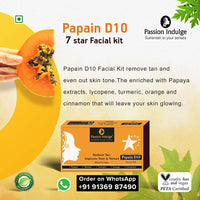 Passion Indulge SPF-15 Natural Papain D10 7 Star Facial Kit 250 gm