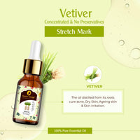 Passion Indulge Vetiver Pure Essential Oil 10 ml