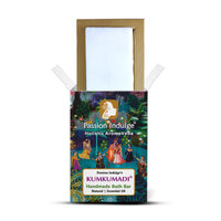 Passion Indulge Kumkumadi Handmade Bath Bar For Glowing Skin 150 gm