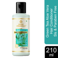 Khadi Organique Green Tea & Aloe Vera Hair Conditioner 210 ml