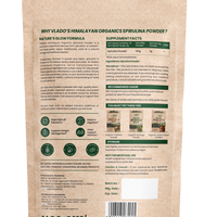 Vlado's Himalayan Organics Spirulina Superfood Powder – 100 gm