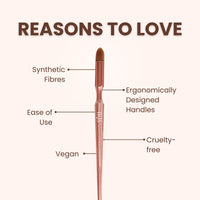 Iris Cosmetics Luminous HD Precision Highlight Brush