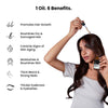 ThriveCo Cold-Pressed Jamaican Black Castor Oil for Hair, Skin, Eyebrows, Eyelashes & Nails 50 ml