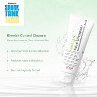 CosIQ BHA-2% Salicylic Acid Face Cleanser 100 ml