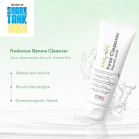CosIQ AHA-10% Glycolic Acid Face Cleanser 100 ml