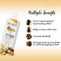 Trunext Dandruff Control Oil For Softer Hair With Goodness Of 11 Oils 200 ml