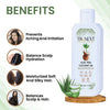 Trunext Natural Aloe Vera & Coconut Hair Oil With Natural Herb Extracts 200 ml