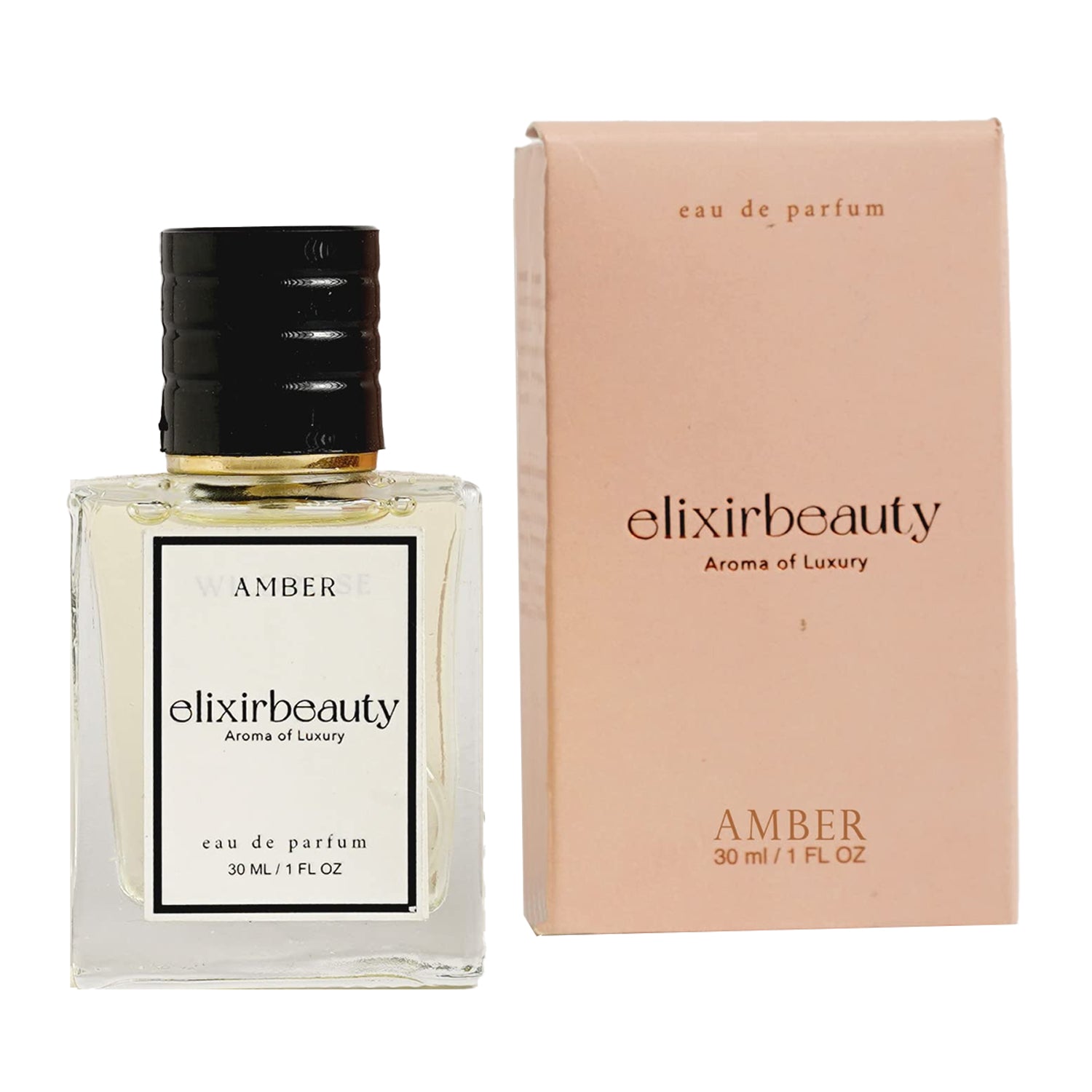 Elixir Beauty Amber Organic Women's Luxury Perfume Eau De Parfum For Her