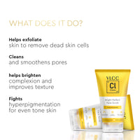 VLCC Clinic Bright Perfect Face Scrub 100 gm