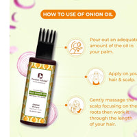 Passion Indulge Onion and Bhringraj Hair Oil 100 ml