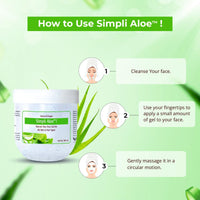 Passion Indulge Simpli Aloe Multipurpose Natural Aloe vera Gel