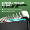 LetsShave Beard Body & Head Trimmer for Men with 2 Combs, 38th Length, 90 Min Runtime, Rechargeable & Waterproof, Full Body Trimmer, Suitable for Beard, Body and Head