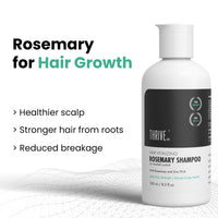 ThriveCo Restorative Hair Growth Kit | Hair Growth Serum 2.0 | Hair Vitalizing Rosemary Shampoo 300 ml