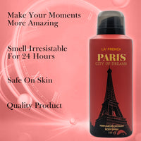 La French Paris City of Dreams Deodorant for Men & women 150 ml
