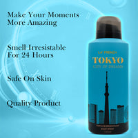 La French Tokyo City of Dreams Deodorant for Men & women 150 ml